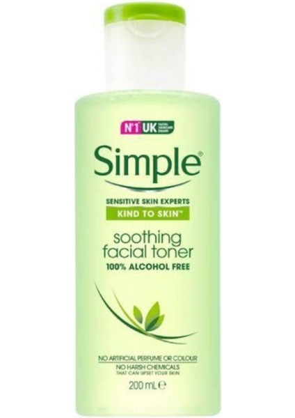 Yatıştırıcı Yüz Tonik Alkol Içermez 200 ml