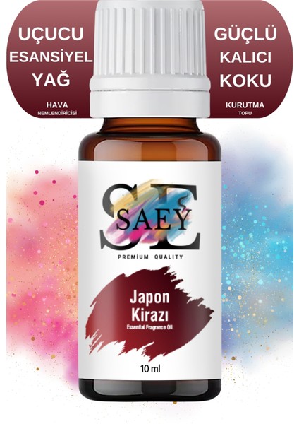 Japon Kirazı Esansiyel Uçucu Koku Yağ Buhurdanlık Yağı Difüzör Esansı Hobi Esans 10ml
