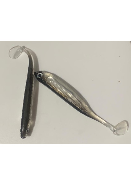 Real Fish Silikon Balık Yem Gri Renkli BÜYÜK BOY 10 cm fiyatları