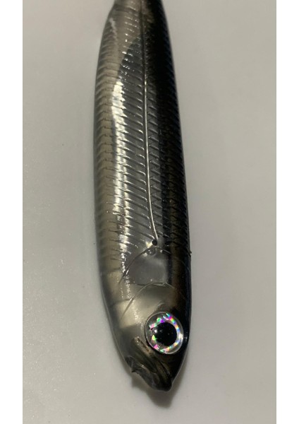Real Fish Silikon Balık Yem Gri Renkli BÜYÜK BOY 10 cm indirimleri