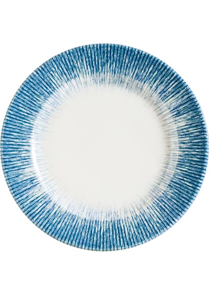 Iris Denim Banquet 12 Adet 27 cm Porselen Düz Tabak