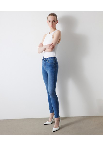 Skinny fit jean pantolon I00000018002CC2 fiyatları