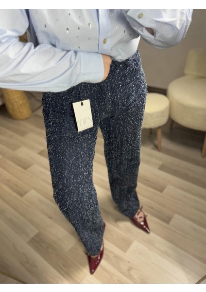 Tüvit Straight Jean Lacivert fırsatları