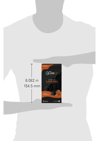 Coffee Darkin Lungo Aluminium Nespresso Kapsül Kahve 10'lu (Nespresso Uyumlu) %100 Arabica