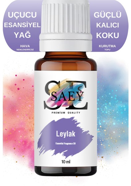 Leylak Esansiyel Uçucu Koku Yağ Buhurdanlık Yağı Difüzör Esansı Hobi Esans 10ML