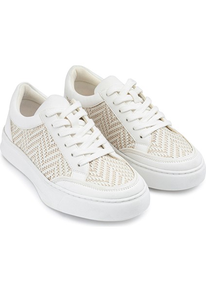 Kontrast dokulu sneaker IS1240062024002 modelleri