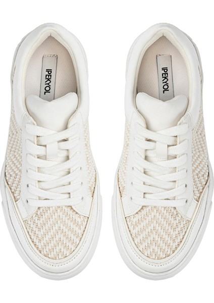 Kontrast dokulu sneaker IS1240062024002 fırsatları