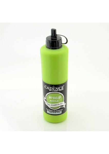 H046 Fıstık Yeşili Hibrid Akrilik Hobi Boyası 500 ml