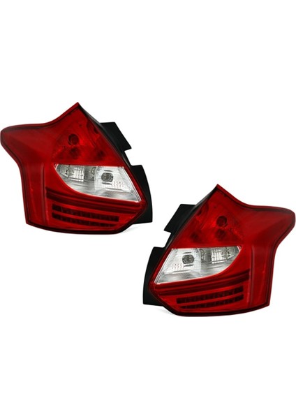 Ford Focus Arka Stop Lambası Hatchback Sağ-Sol Takım 2ADET 2011-2014 Ledsiz