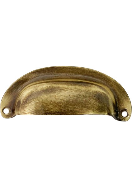Pirinç Döküm Antik Sarı 9 cm Tas/çanak/midye Kulp (Ömür Boyu Garanti)