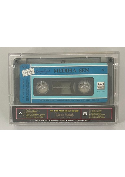Mediha Şen - Unutulmuş Değilsin Kaset
