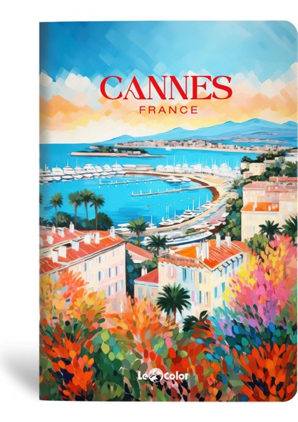 4'lü Coastal Cıtıes Defter Seti Çizgisiz 13X20