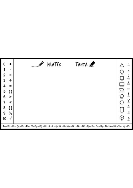Statik Kağıt Pratik Tahta 56 cm x 100 cm 11