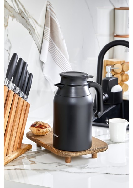 2 Litre Çift Katmanlı 304 Paslanmaz Çelik Termos (Outdoor, Kamp, Piknik, Ofis, Seyahat, Ev)