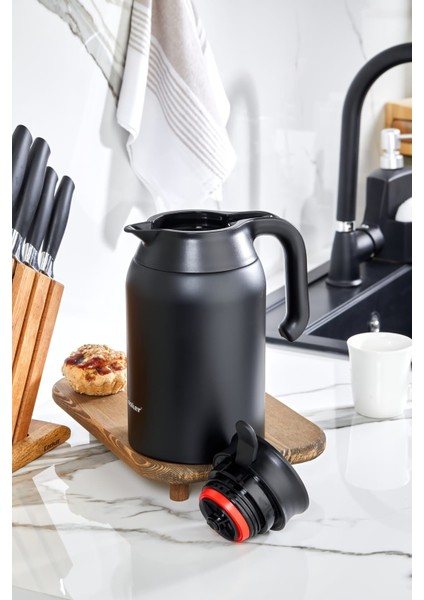 2 Litre Çift Katmanlı 304 Paslanmaz Çelik Termos (Outdoor, Kamp, Piknik, Ofis, Seyahat, Ev) fırsatları