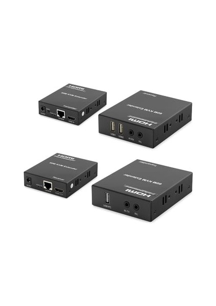 HDX1345 HDMI Kvm Extender 60M Siyah