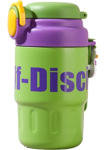 Basit Saman Kahve Kupa Paslanmaz Çelik Termos Kupa (Yurt Dışından)