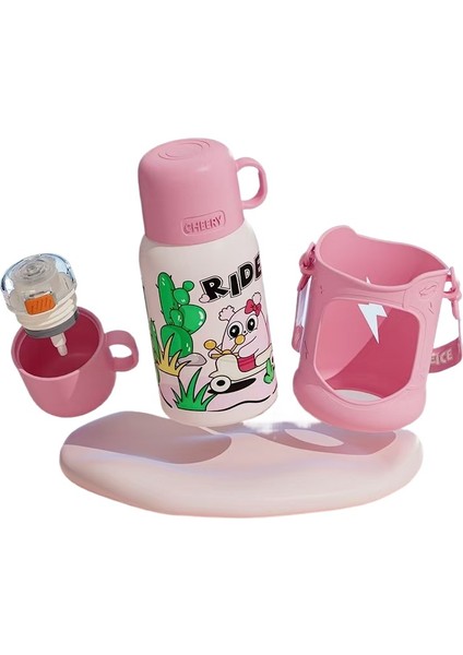 Karikatür 316 Paslanmaz Çelik Çocuk Termos Kupa (Yurt Dışından)