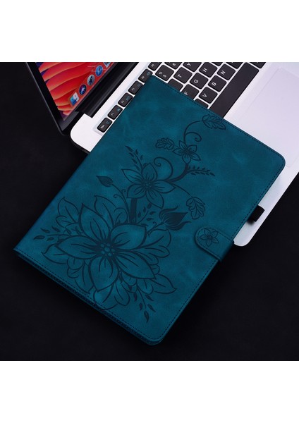 Xiaomi Pad 7 / Pad 7 Pro Için Kabartmalı Deri Kılıf (Yurt Dışından)