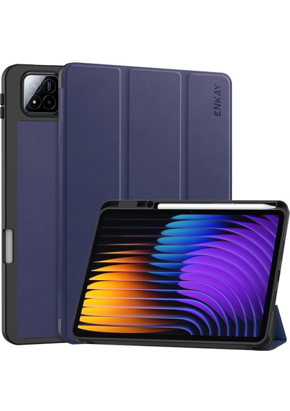 Pu Deri Akıllı Kılıf Xiaomi Pad 7/7 Pro 11.2 (Yurt Dışından)