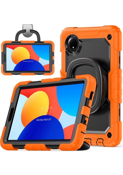 Xiaomi Redmi Pad Se 8.7 2024 Için Silikon Hibrit Pc Kılıfı (Yurt Dışından)