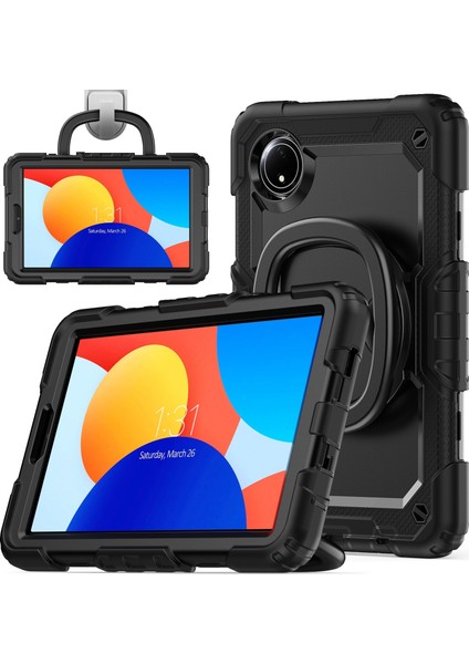 Xiaomi Redmi Pad Se 8.7 2024 Için Silikon Hibrit Pc Kılıfı (Yurt Dışından)