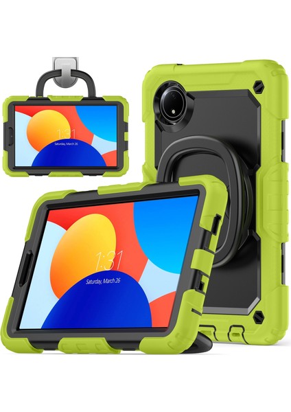 Xiaomi Redmi Pad Se 8.7 2024 Için Silikon Hibrit Pc Kılıfı (Yurt Dışından)