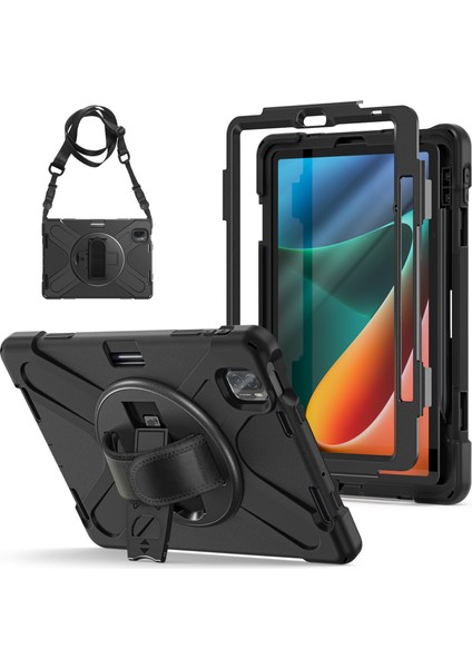 Xiaomi Pad 5 / Pad 5 Pro Için Silikon + Pc Tablet Kılıfı (Yurt Dışından)