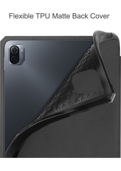 Xiaomi Pad 5/5 Pro Için Custer Texture Deri Kılıf (Yurt Dışından)