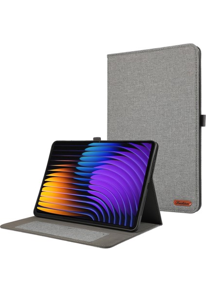 Xiaomi Pad 7/7 Pro Için Kumaş Deri Tablet Kılıfı (Yurt Dışından)