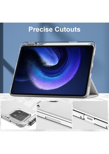 Xiaomi Pad 6/6 Pro Için 3 Katlı Akıllı Deri Tablet Kılıfı (Yurt Dışından) indirimleri
