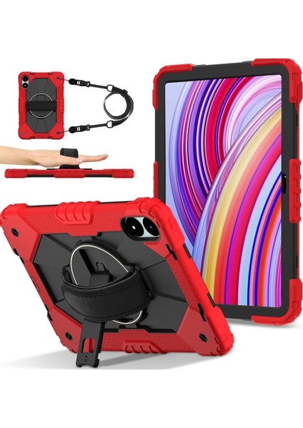 Xiaomi Redmi Pad Pro 12.1 Için Silikon Hibrit Pc Kılıfı (Yurt Dışından)