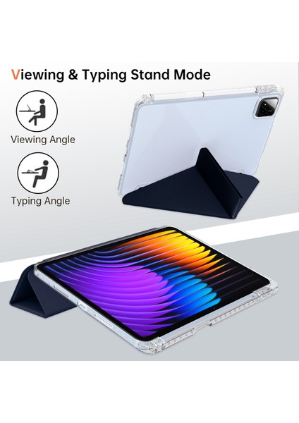 Xiaomi Pad 7/7 Pro Için Deformasyon Deri Kılıf (Yurt Dışından)