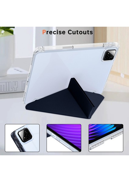 Xiaomi Pad 7/7 Pro Için Deformasyon Deri Kılıf (Yurt Dışından)