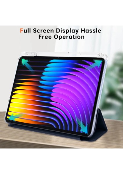 Xiaomi Pad 7/7 Pro Için Deformasyon Deri Kılıf (Yurt Dışından)