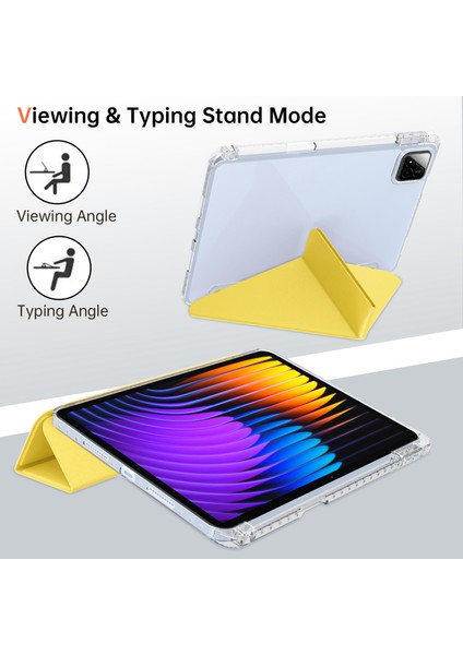 Xiaomi Pad 7/7 Pro Için Deformasyon Deri Kılıf (Yurt Dışından) modelleri