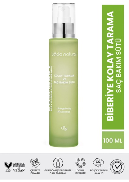 Biberiye Kolay Tarama ve Saç Bakım Sütü 100 ml