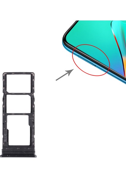 Infinix Smart 5 X657 Için Tepsi + Mikro Sd Kart Tepsisi (Yurt Dışından) fırsatları