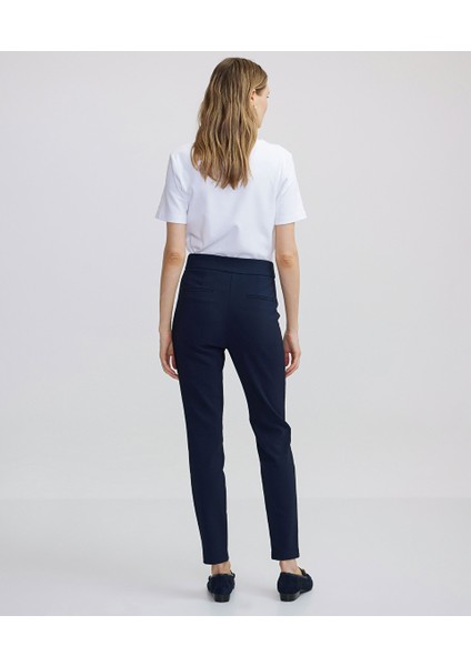 Metal aksesuarlı skinny fit pantolon IW6240003159015