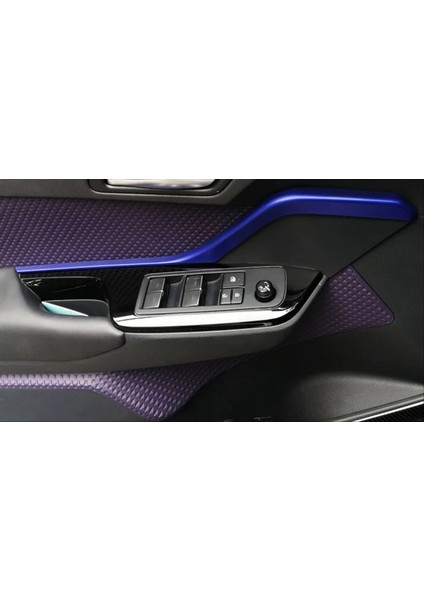 C-Hr 2016-2019 Içın Uyumlu Kapı Çıtası - Mavı