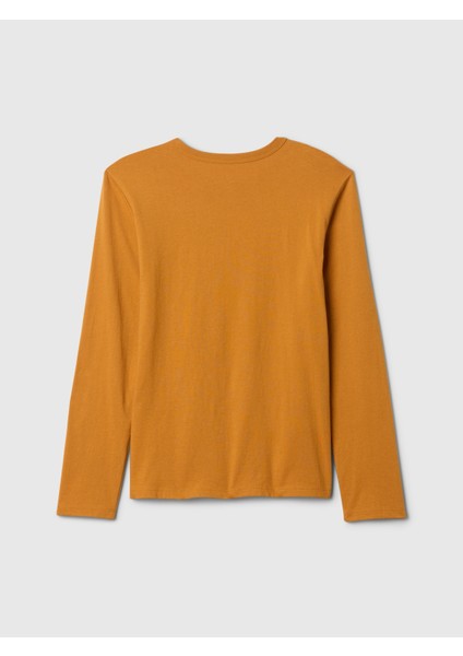 Erkek Çocuk Turuncu Grafikli T-Shirt modelleri