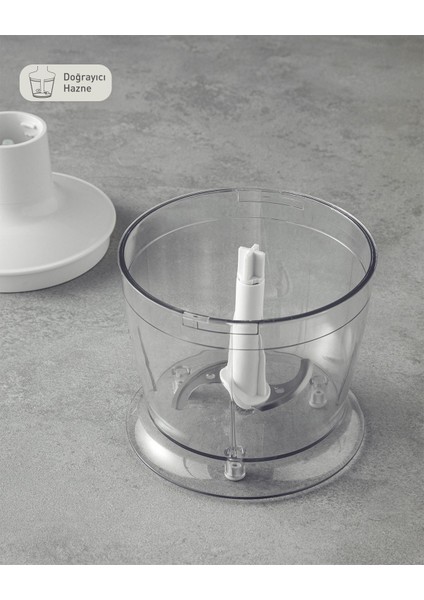 Mbs 3001 4 Bıçaklı Mini Blender Seti Beyaz-Bakır indirimleri