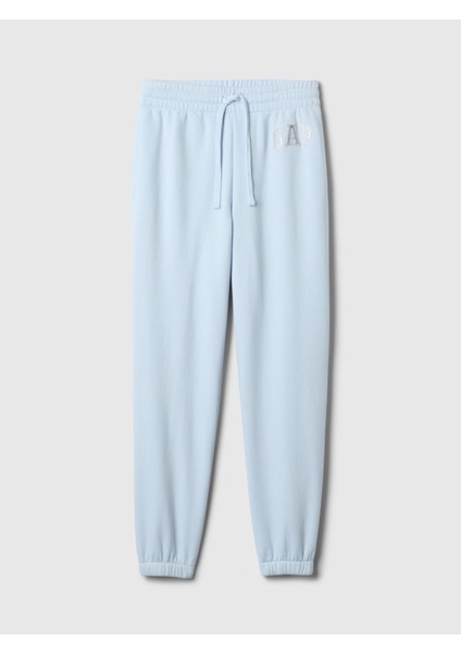 Kadın Açık Mavi Gap Logo Fleece Jogger Eşofman Altı