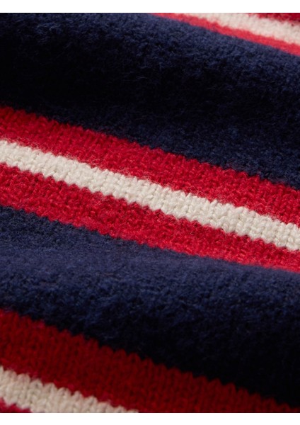 Kız Çocuk Lacivert Cashsoft Oversize V Yaka Kazak fırsatları