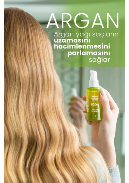 Biberiye Yağı ve Biotin Complex Yıpranmış Saçlar Için Güçlendirici Saç Bakım Serumu 50 ml