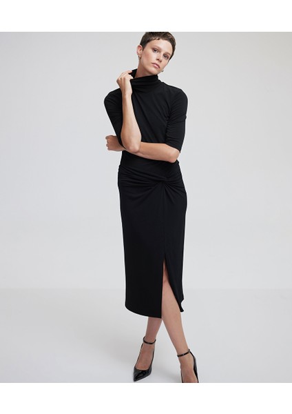 Burgulu midi etek IW6240004047001