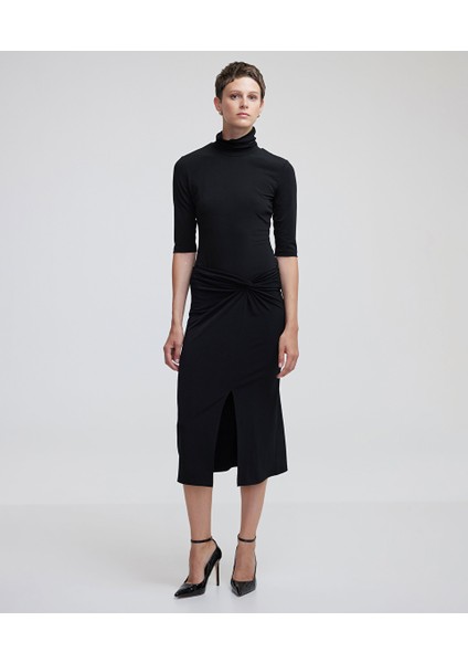 Burgulu midi etek IW6240004047001 fiyatları