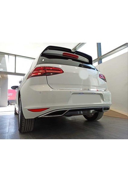 Golf 7 2013-2017 Içın Uyumlu Dıfuzor Parlak Sıyah indirimleri