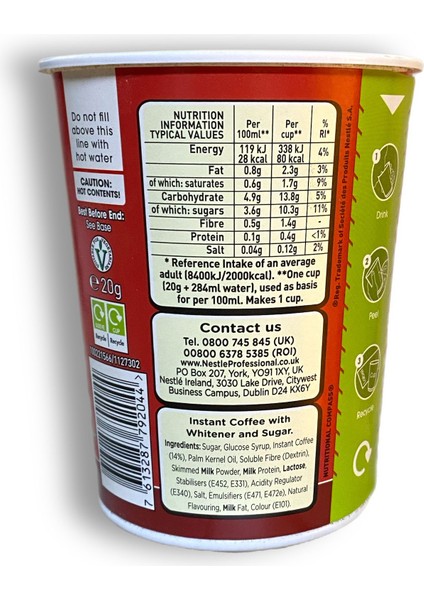 Go 3in1 Rich White Coffee With Sugar 20 gr fiyatları