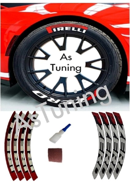Pvc Kauçuk Pirelli Lastik Yazısı